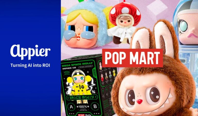 POP MART Taiwan 導入 Appier 個人化雲， 提升限量商品管理的透明度與效率。