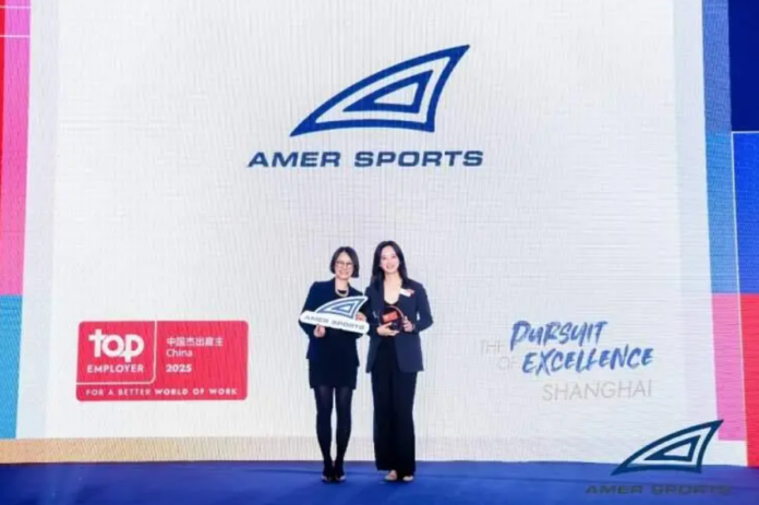 張永漢創辦的眾為資本，成員企業亞瑪芬體育（Amer Sports）憑藉人才梯隊建設、組織向心力與員工體驗體系，再度榮獲Top Employers Institute「2026中國傑出雇主」認證